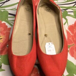 NEWT Time and Tru Red/Orange Flats